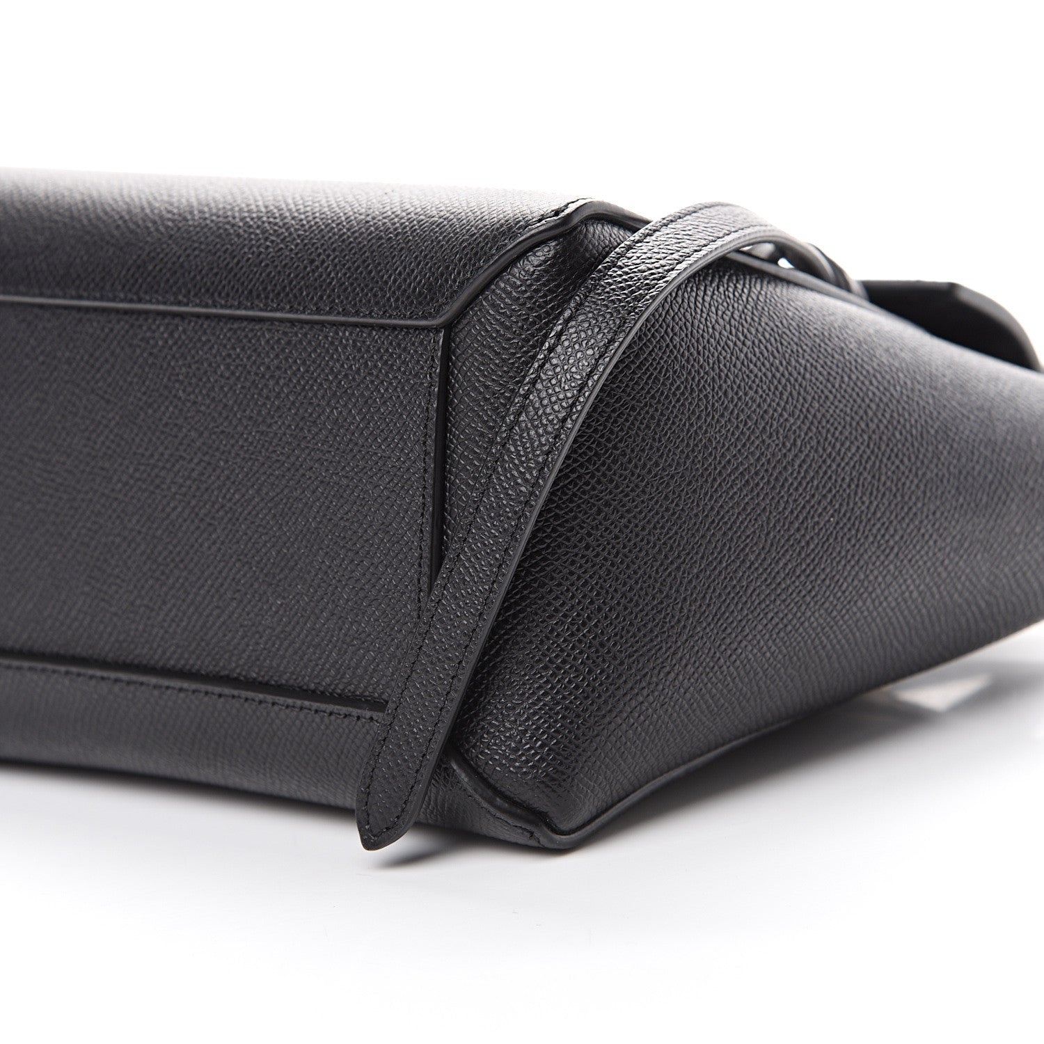 Celine Grained Calfskin Micro Belt Bag Black 9 of 11