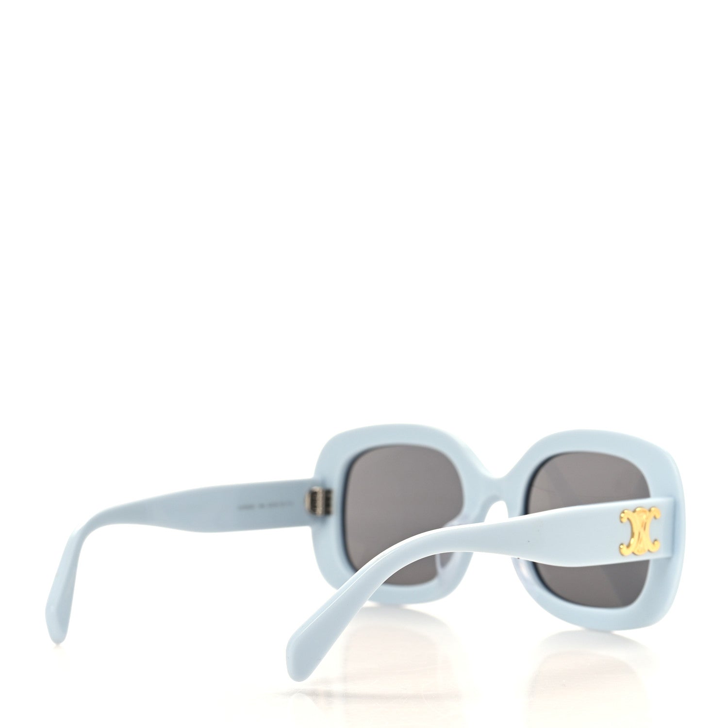 Celine Acetate Triomphe 01 Sunglasses CL40262U Light Blue 4 of 6