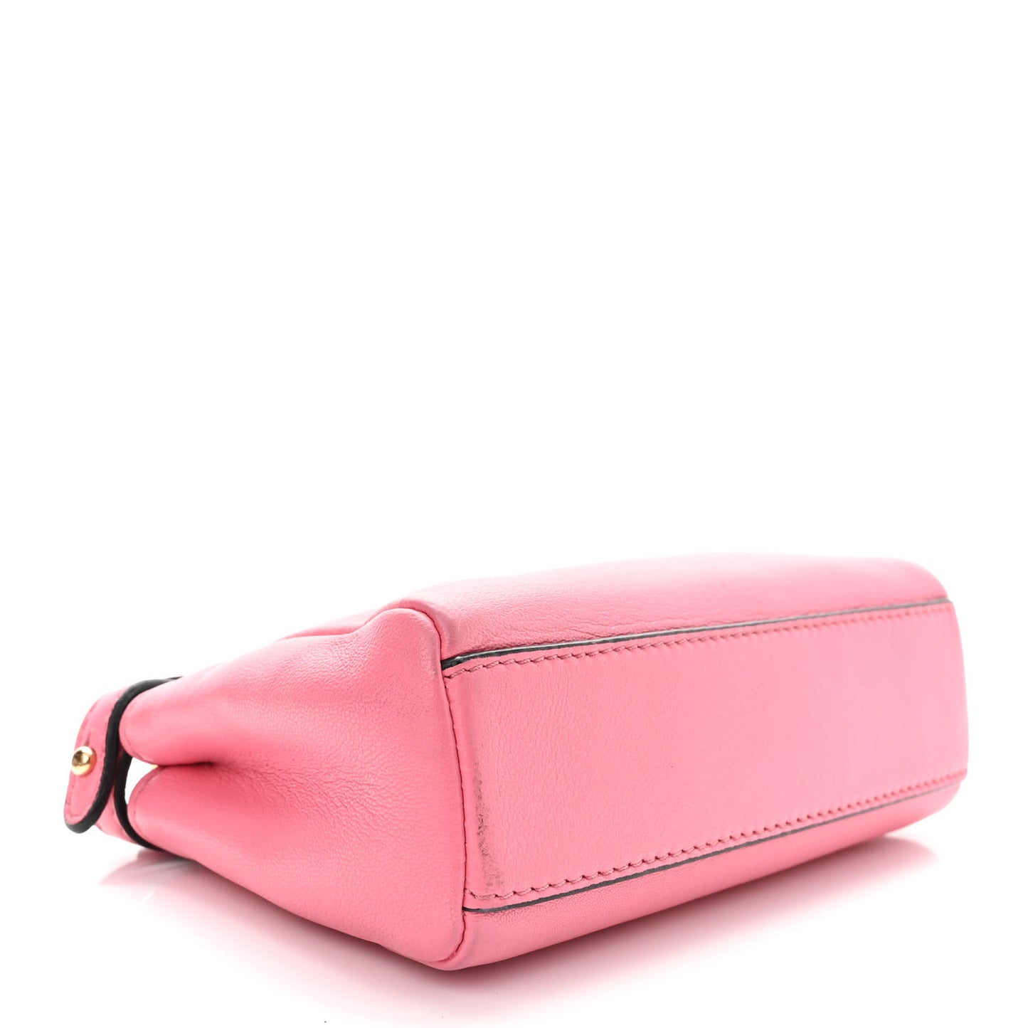 Shiny Nappa Micro Peekaboo Iconic Satchel Rosa Fluo