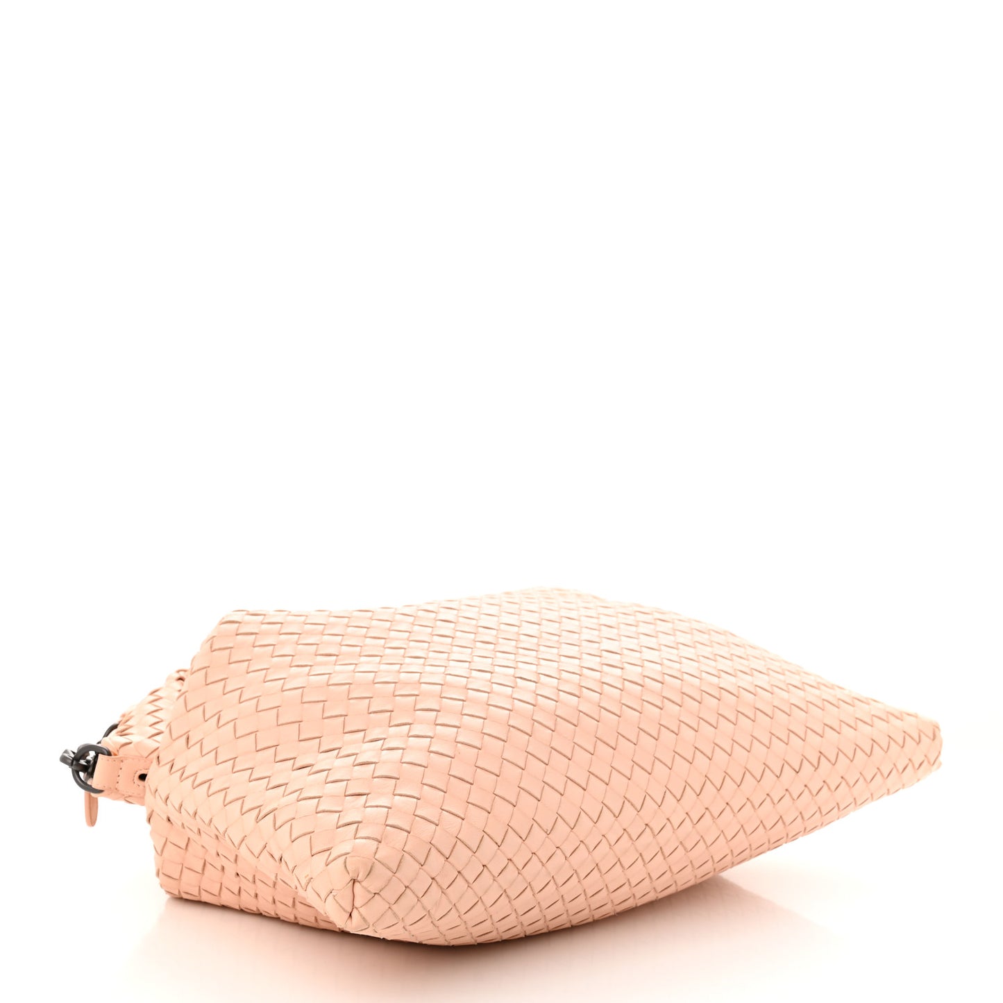 Nappa Intrecciato Medium Convertible Tote Flamingo