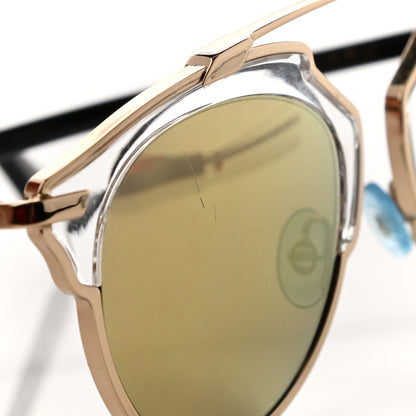 Christian Dior Studded So Real Sunglasses Gold 9 of 11
