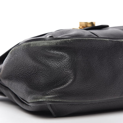 Chloe Grained Lambskin Calfskin Small Lexa Shoulder Bag Black 6 of 9