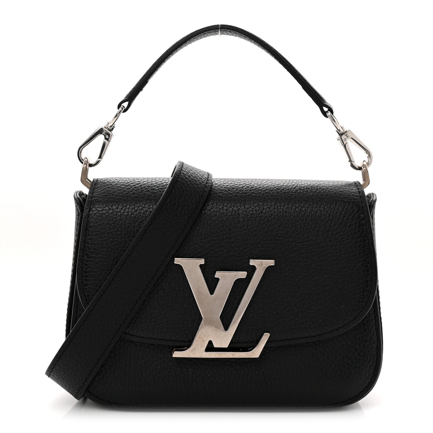 Louis Vuitton Grained Calfskin Vivienne LV Black 1919141