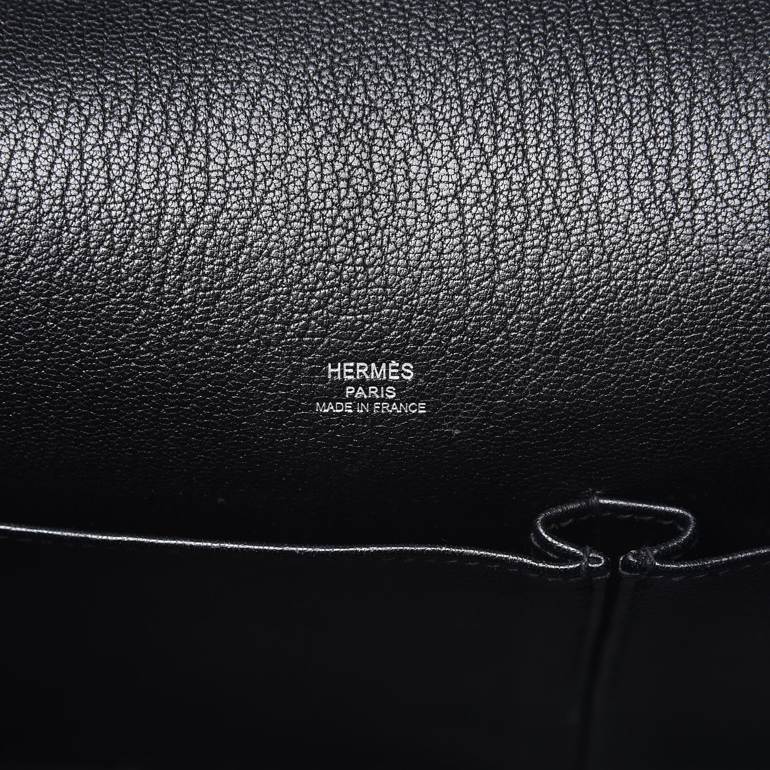 Hermes Taurillon Clemence Jypsiere 28 Black 6 of 8