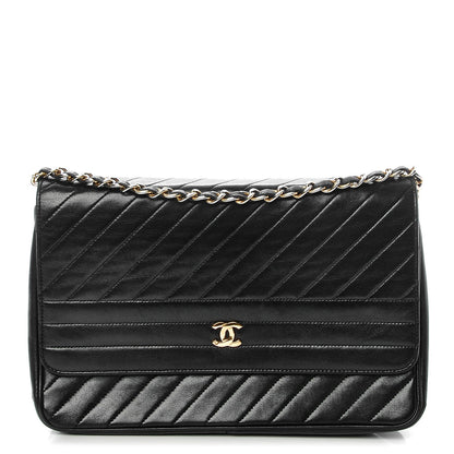 Chanel Lambskin Quilted Small Single Flap Black 1 of 9