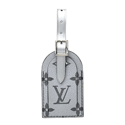 Louis Vuitton Metallic Monogram Luggage Tag Silver 1 of 2