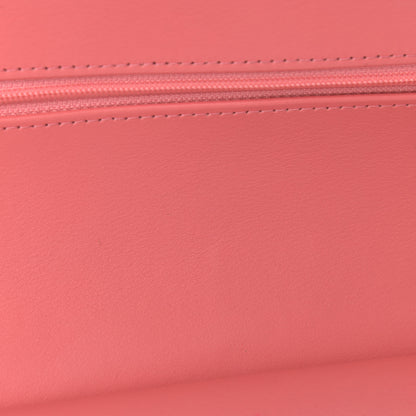 Chanel Patent Quilted Medium Double Flap Pink 11 of 11