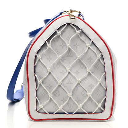 Louis Vuitton X NBA Monogram Keepall 55 Antartica 11 of 14