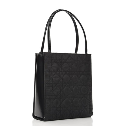 Christian Dior Nylon Cannage Dior Tote Black 3 of 9