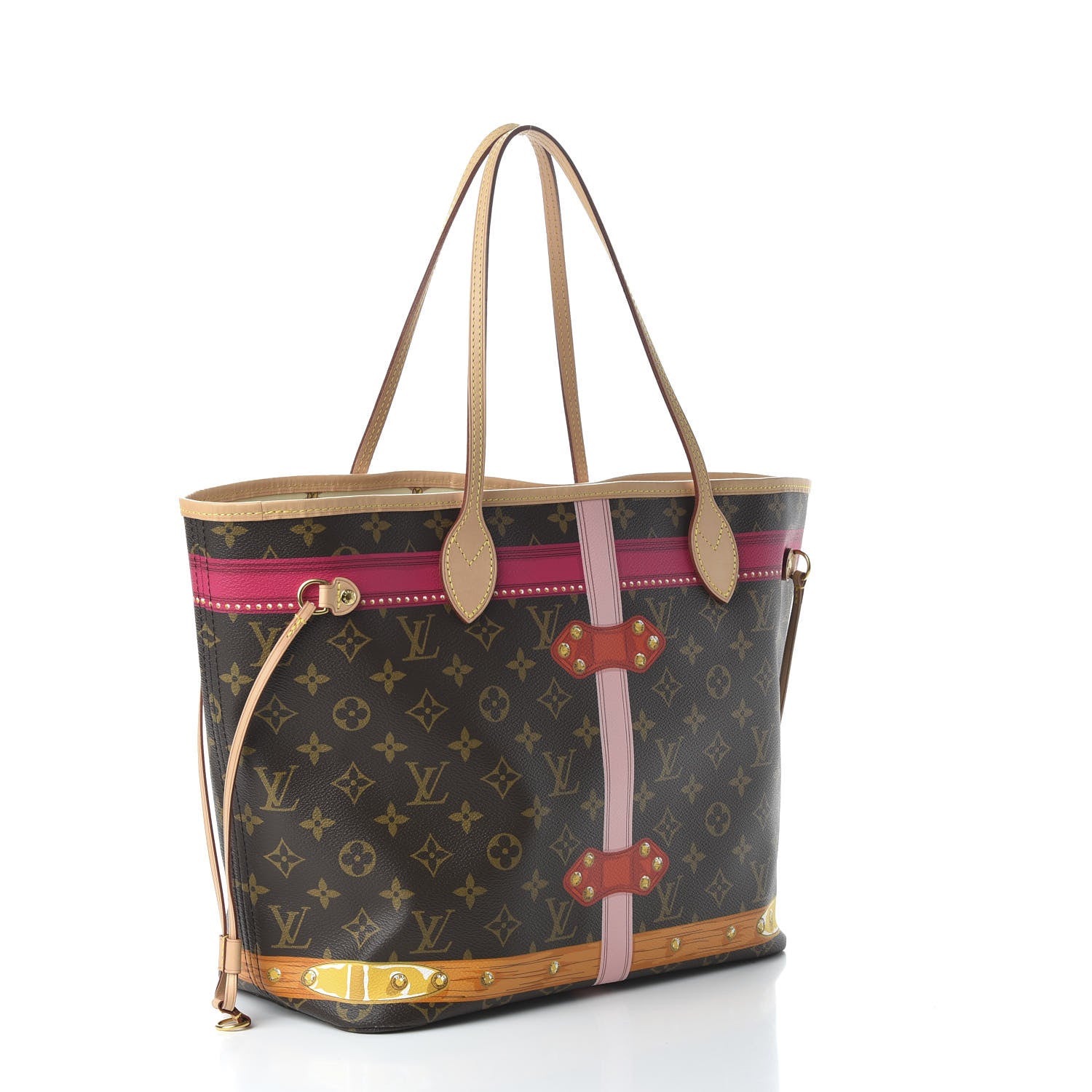 Louis Vuitton Monogram Summer Trunks Neo Neverfull MM 4 of 11