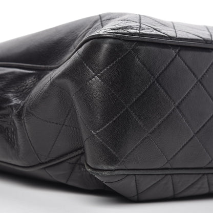 Chanel Lambskin Quilted Tote Black 11 of 21