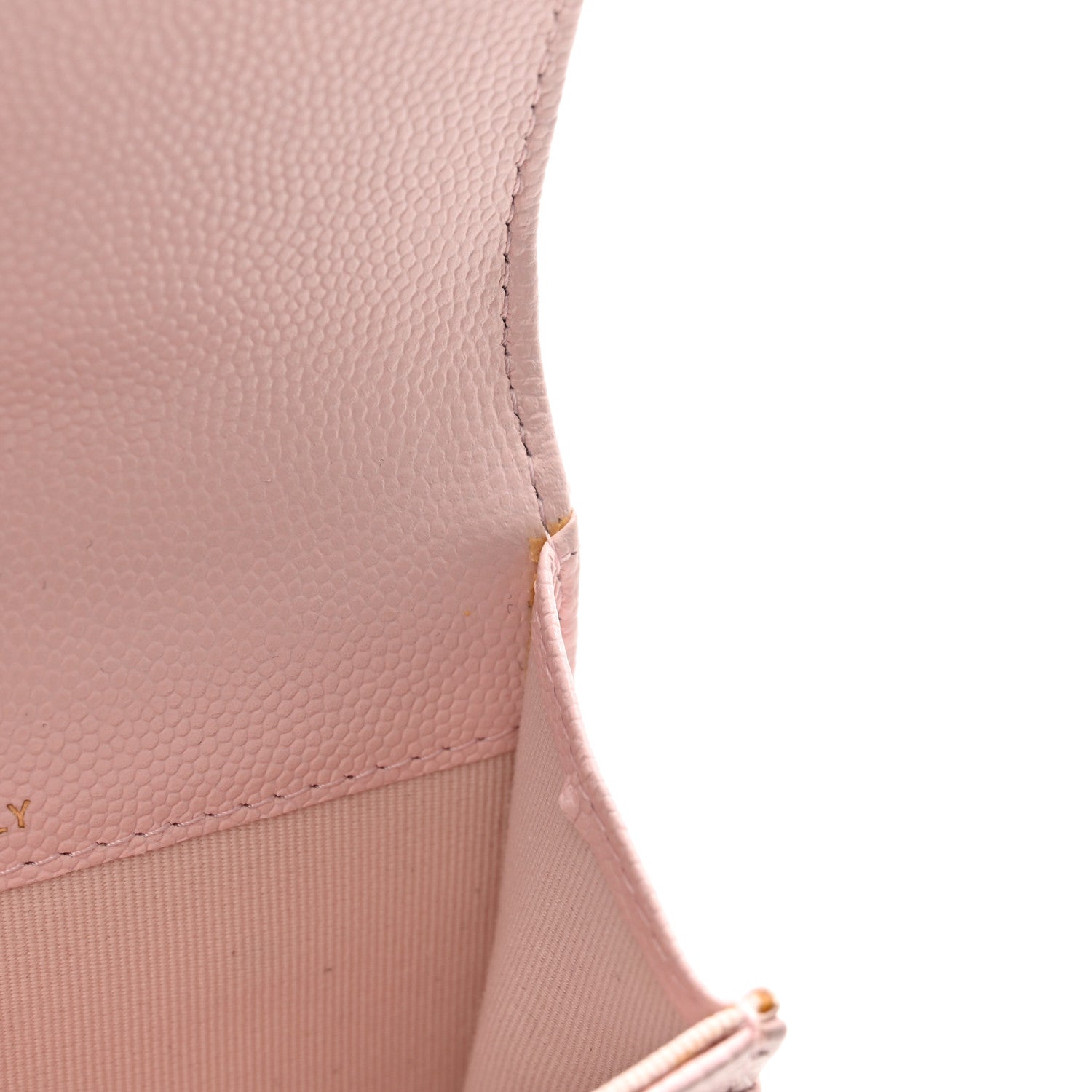 Chanel Caviar Quilted Crystal CC Flap Card Holder Pink 10 of 11