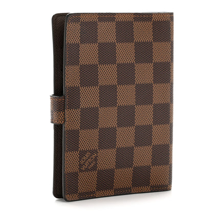 Louis Vuitton Damier Ebene Small Ring Agenda Cover 3 of 10