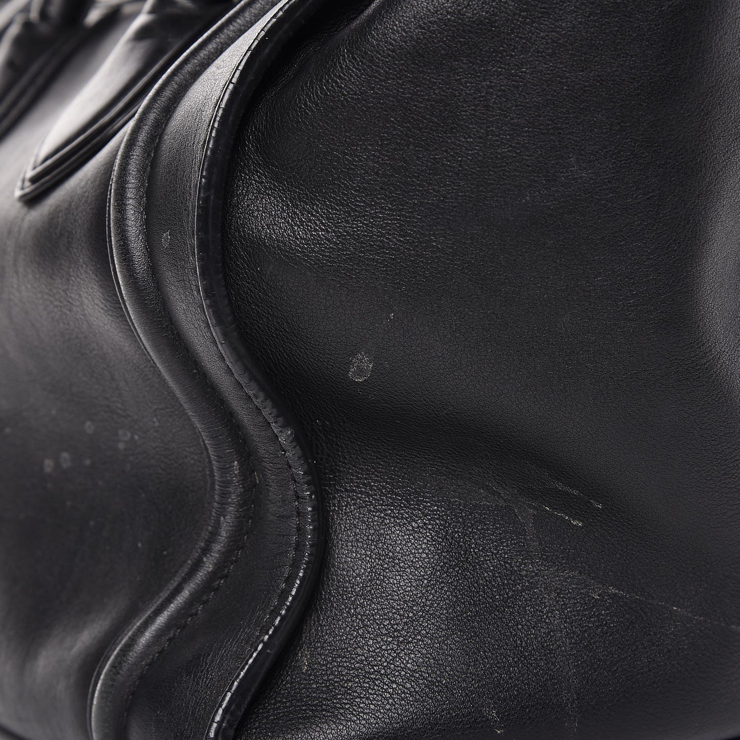 Smooth Calfskin Mini Luggage Black