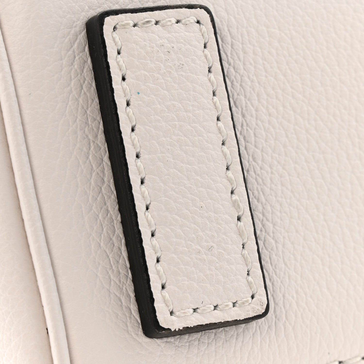 Versace Grained Calfskin Small La Medusa Top Handle Bag Optical White 10 of 12