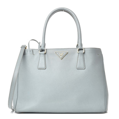 Prada Saffiano Lux Medium Tote Lago 1 of 18