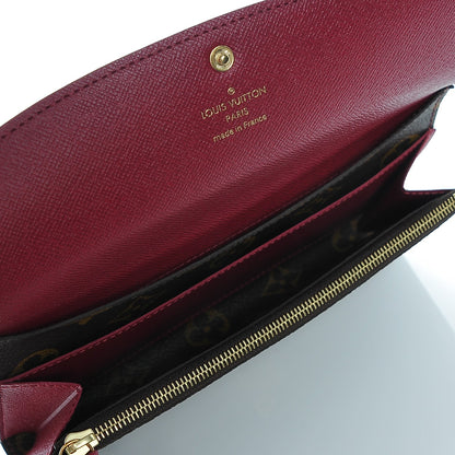 Louis Vuitton Monogram Emilie Wallet Fuchsia 6 of 6
