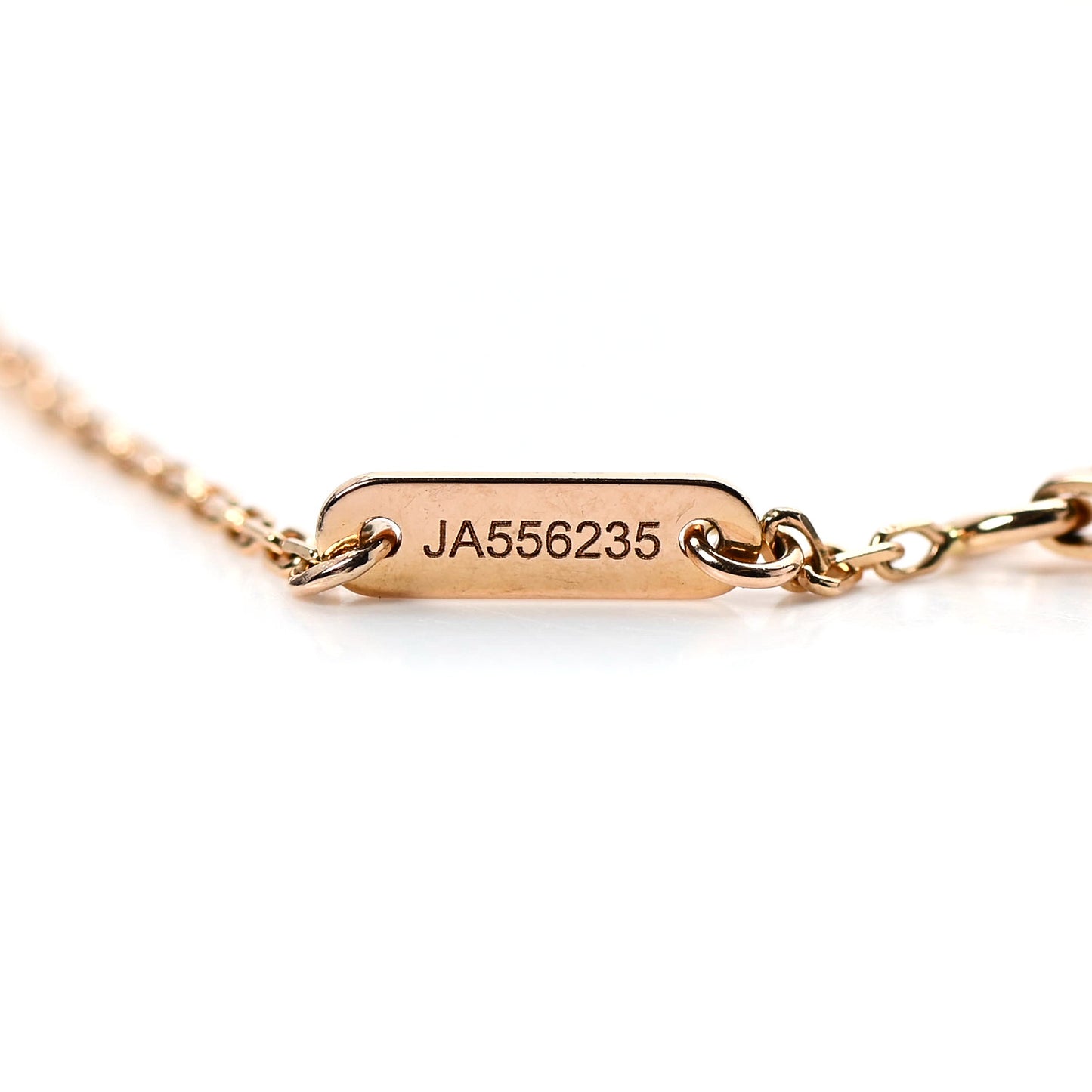 18K Rose Gold Mother of Pearl Sweet Alhambra Butterfly Bracelet