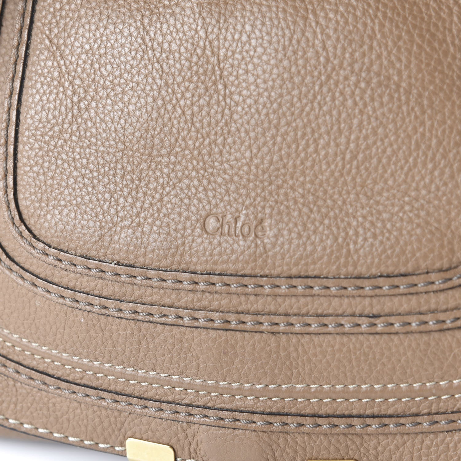 Chloe Calfskin Medium Marcie Satchel Nut 11 of 13