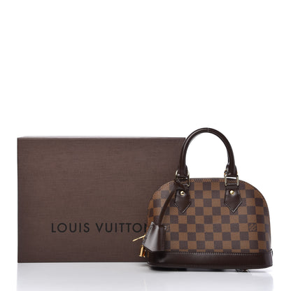 Louis Vuitton Damier Ebene Alma BB 10 of 10