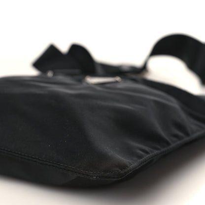 Prada Tessuto Nylon Messenger Bag Black 7 of 7