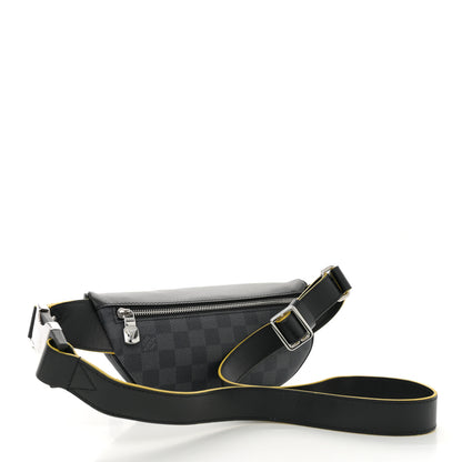 Louis Vuitton Damier Graphite Bumbag Yellow 3 of 10