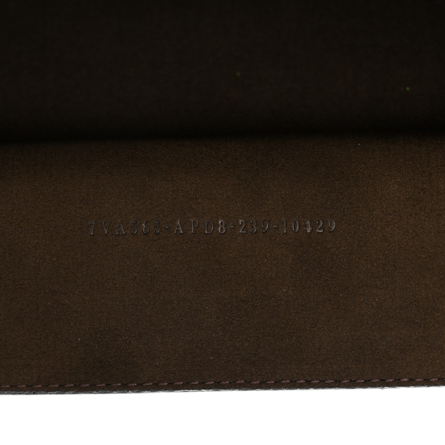 Fendi FF Eclissi Jacquard Vitello King Baguette Soft Trunk Tobacco Moro Black 7 of 12