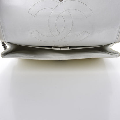 Chanel Distressed Patent Quilted 2.55 Reissue Flap 227 White 5 of 15