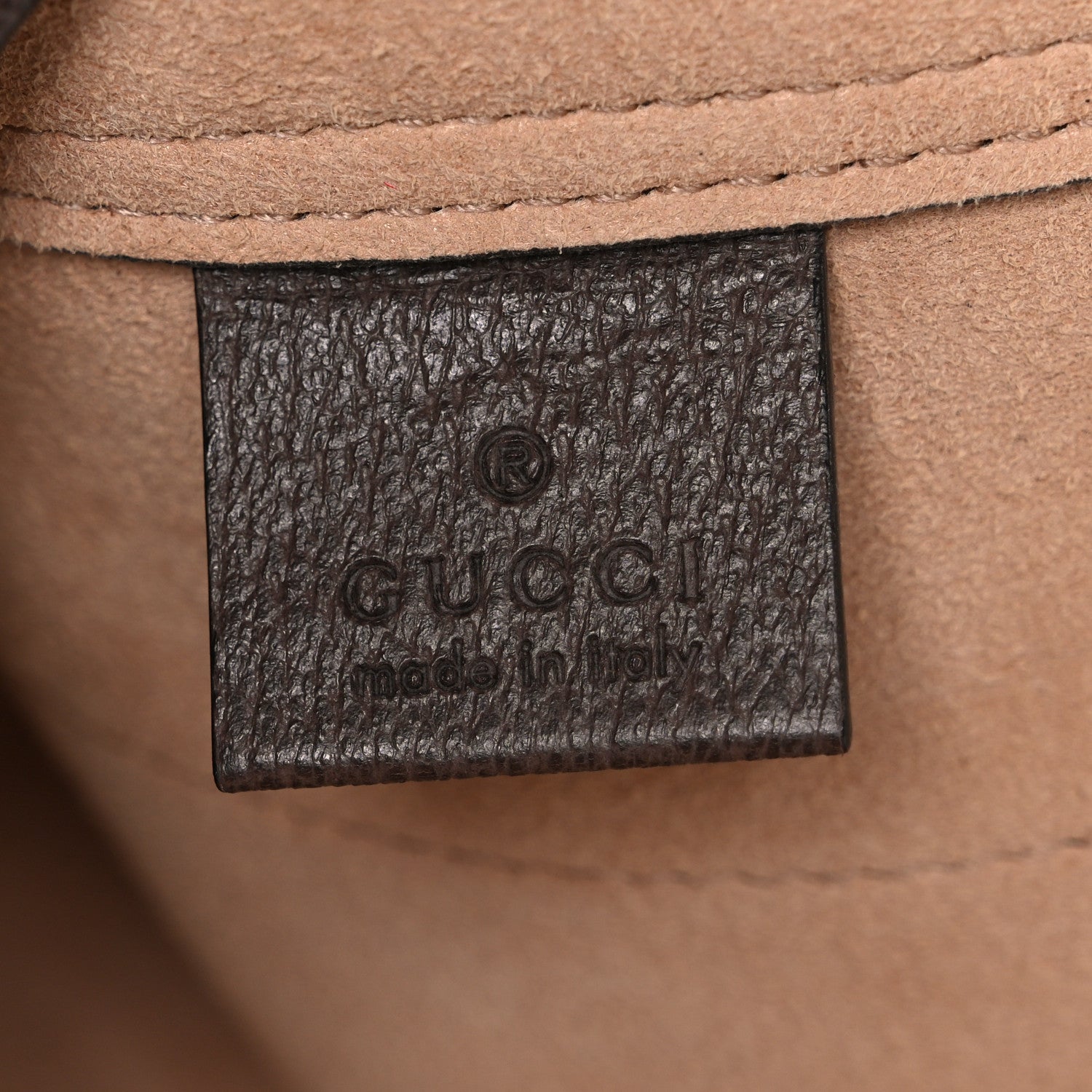 Gucci Gg Supreme Monogram Web Ophidia Tote Brown 7 of 12
