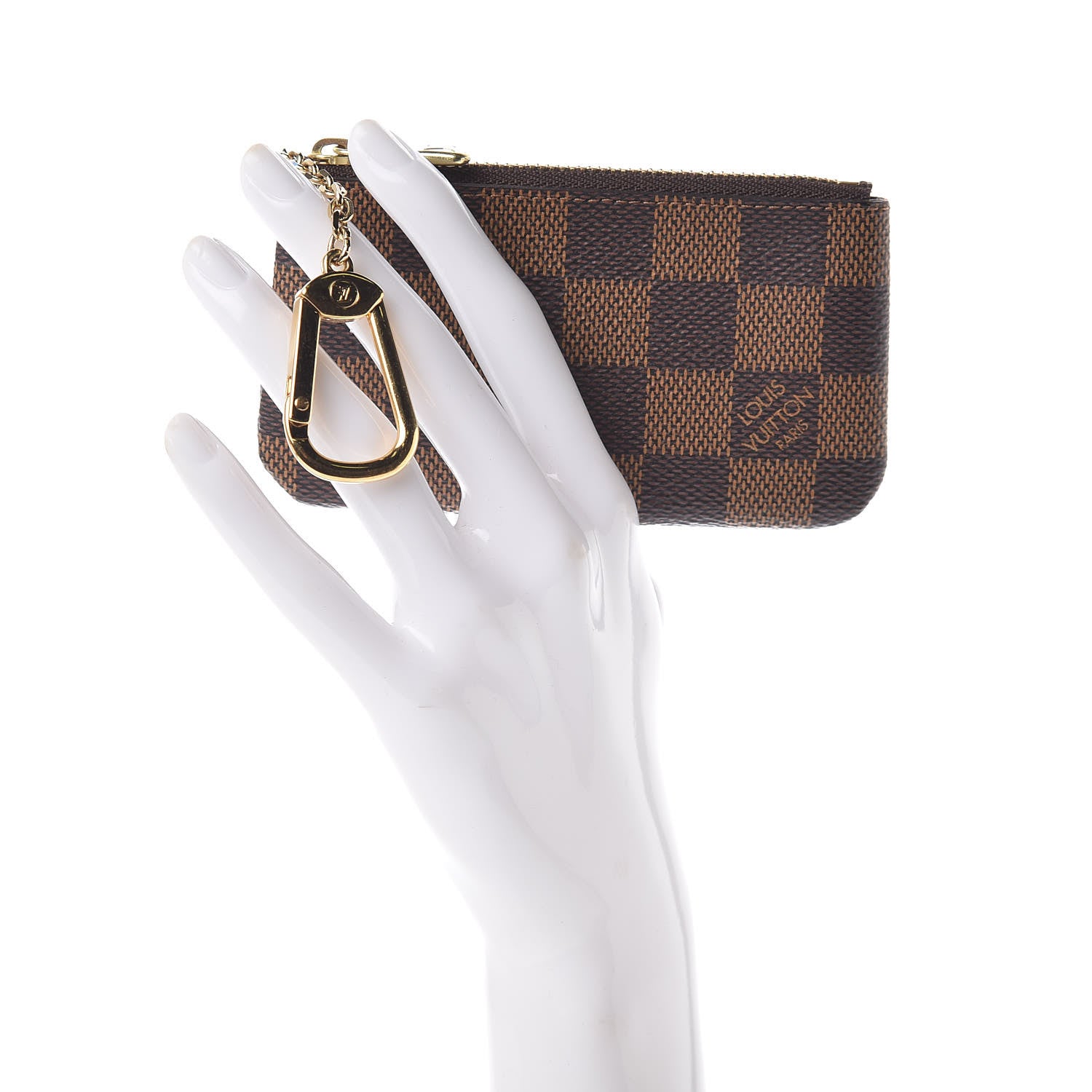 Louis Vuitton Damier Ebene Key Pouch 2 of 8