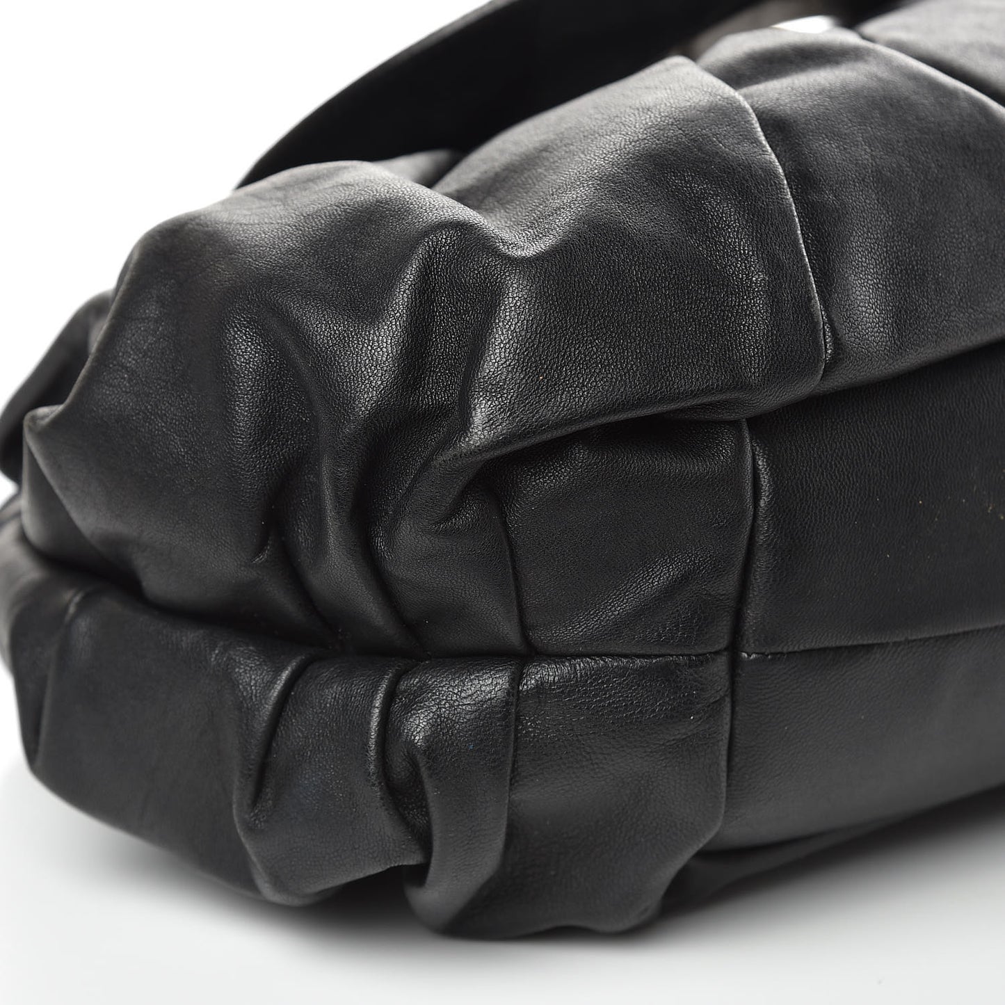 CHRISTIAN DIOR Lambskin Jazzclub Shoulder Bag Black