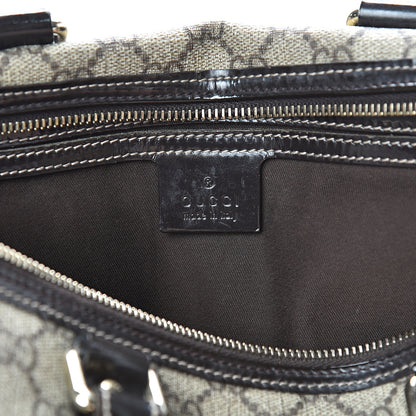 Gucci Monogram Guccissima Hearts Studded Medium Joy Boston Dark Brown 5 of 22