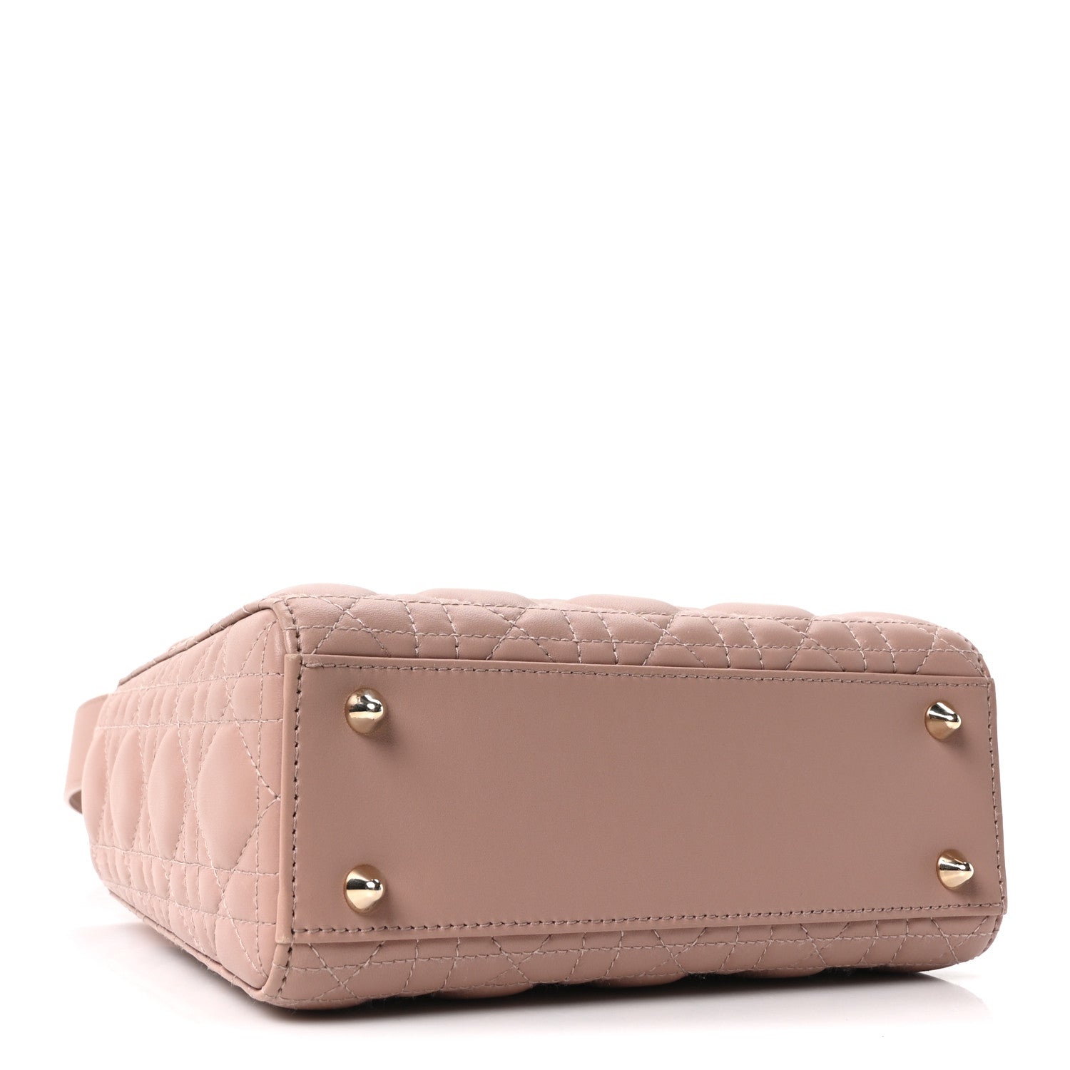 Christian Dior Lambskin Cannage Small My ABCDior Lady Dior Fard 4 of 11