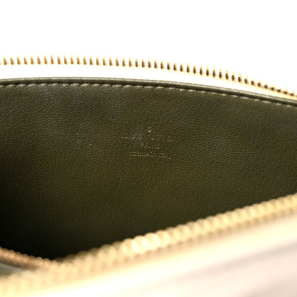 Louis Vuitton Lambskin Embossed Monogram Coussin PM Beige Cream 6 of 10