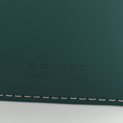 Goyard Goyardine Saint Roch Wallet Green 9 of 9