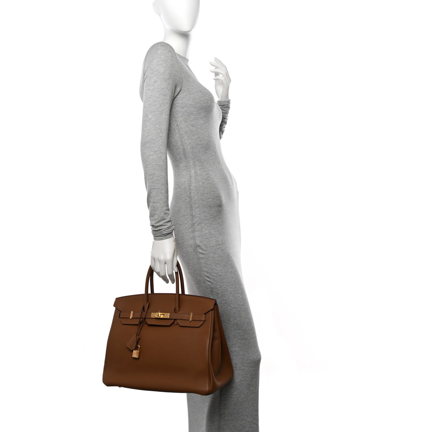 Hermes Togo Birkin 35 Alezan 2 of 10