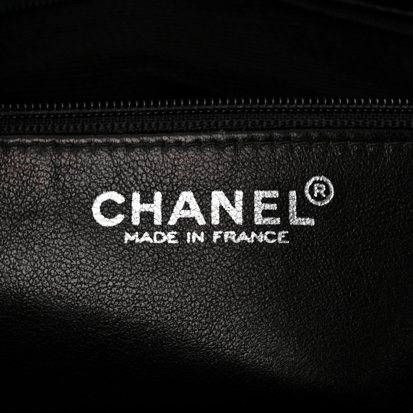 Caviar Quilted Medallion Tote Black