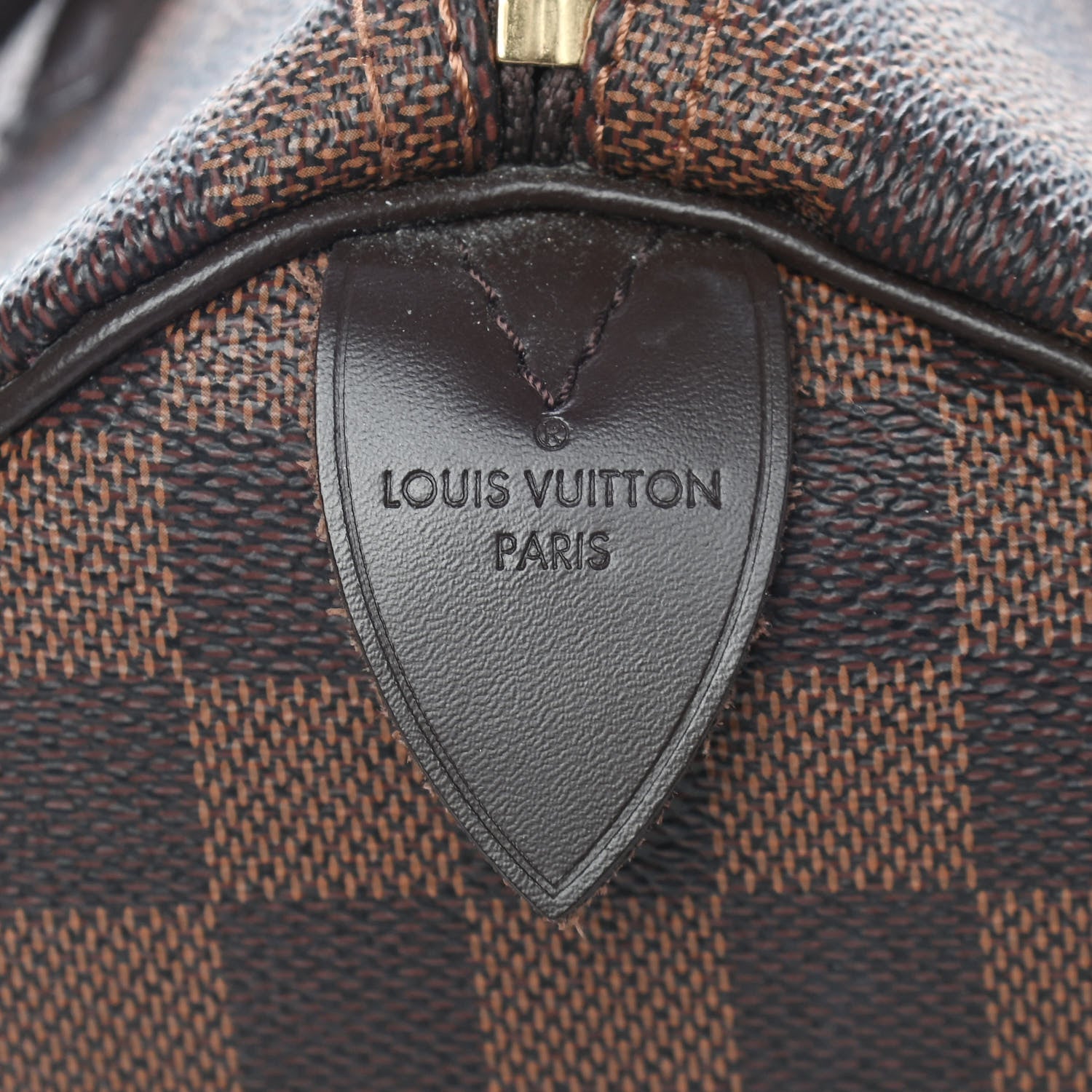 Louis Vuitton Damier Ebene Speedy 30 6 of 9