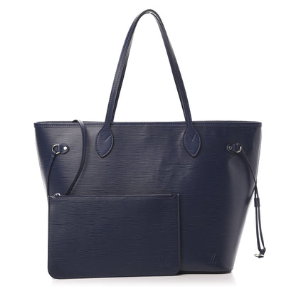Louis Vuitton Epi Neverfull MM Indigo 1 of 11