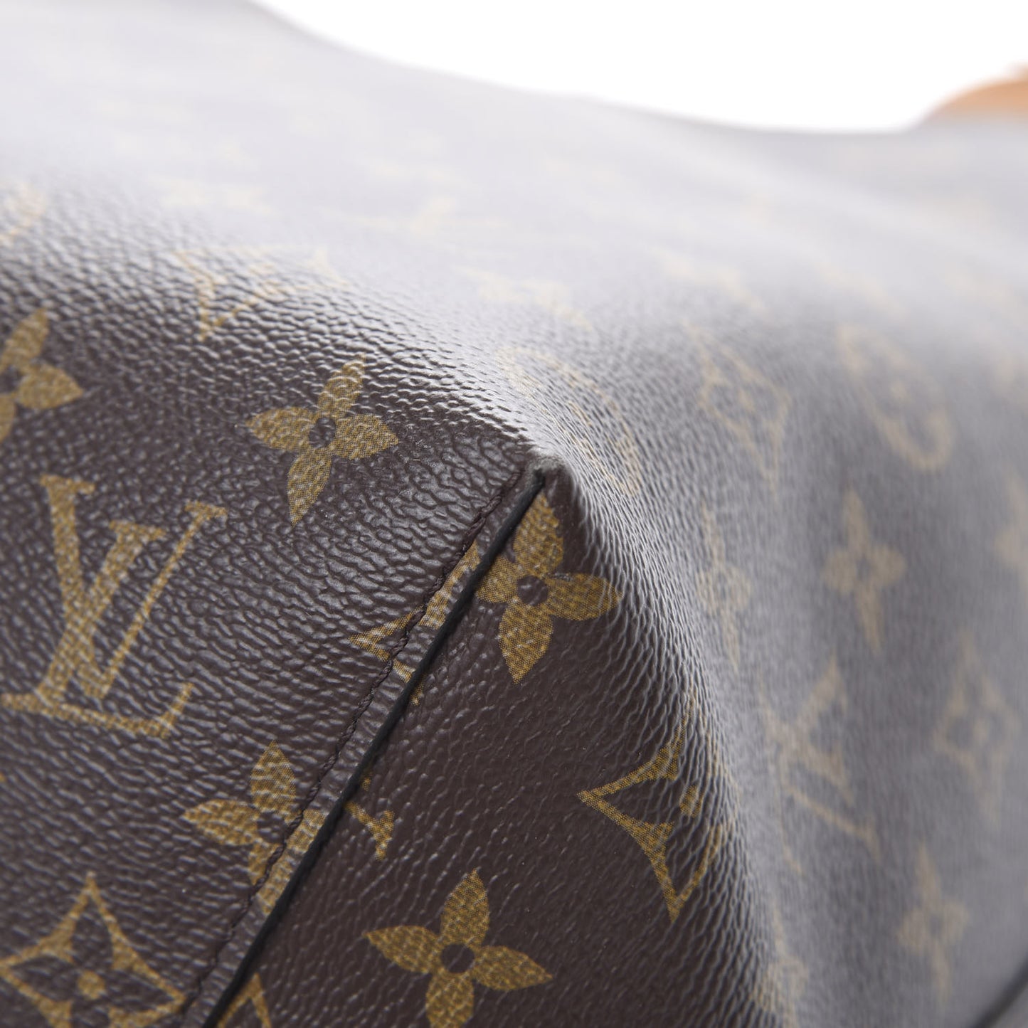 Monogram Flower Hobo Beige