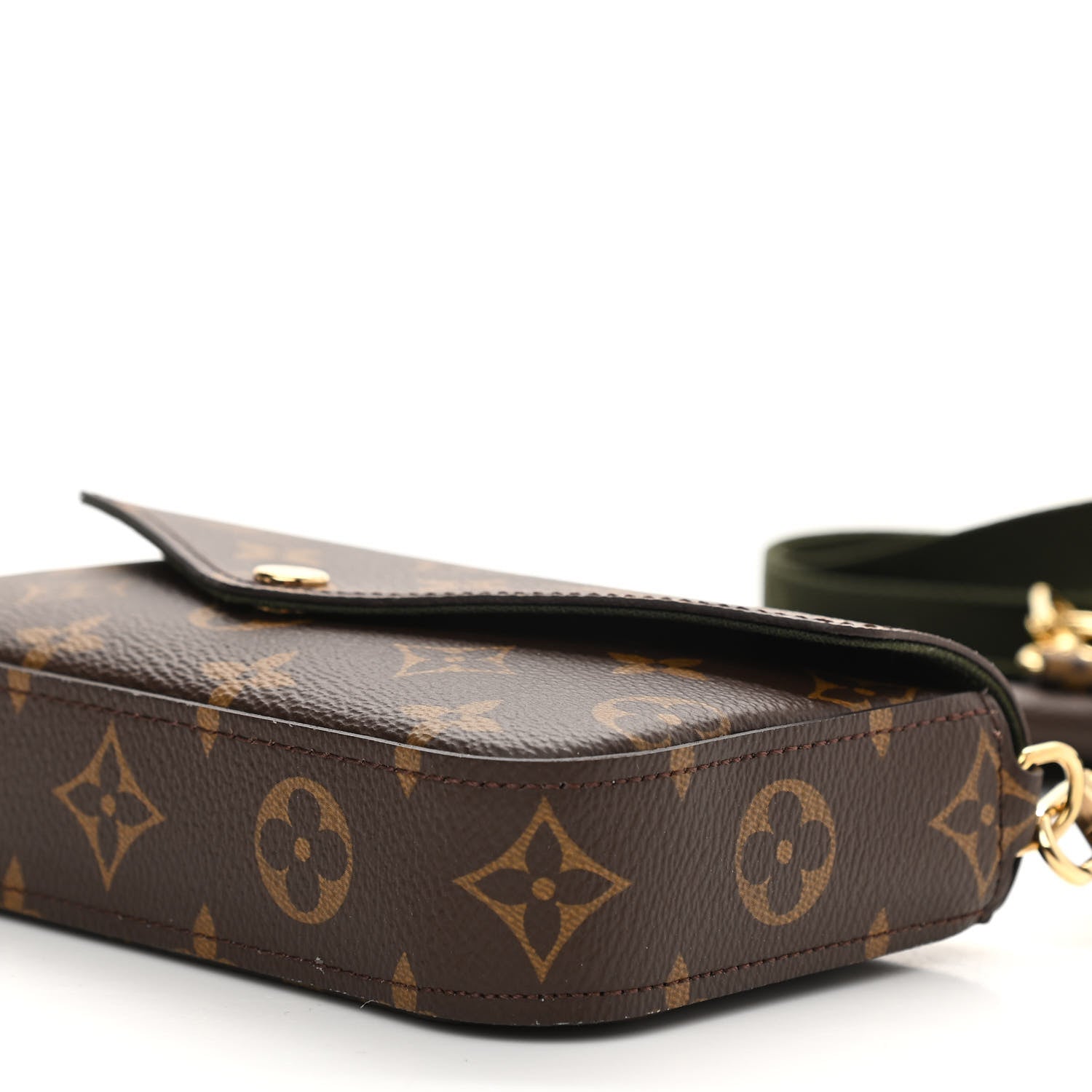 Louis Vuitton Monogram Felicie Strap & Go Kaki 9 of 9