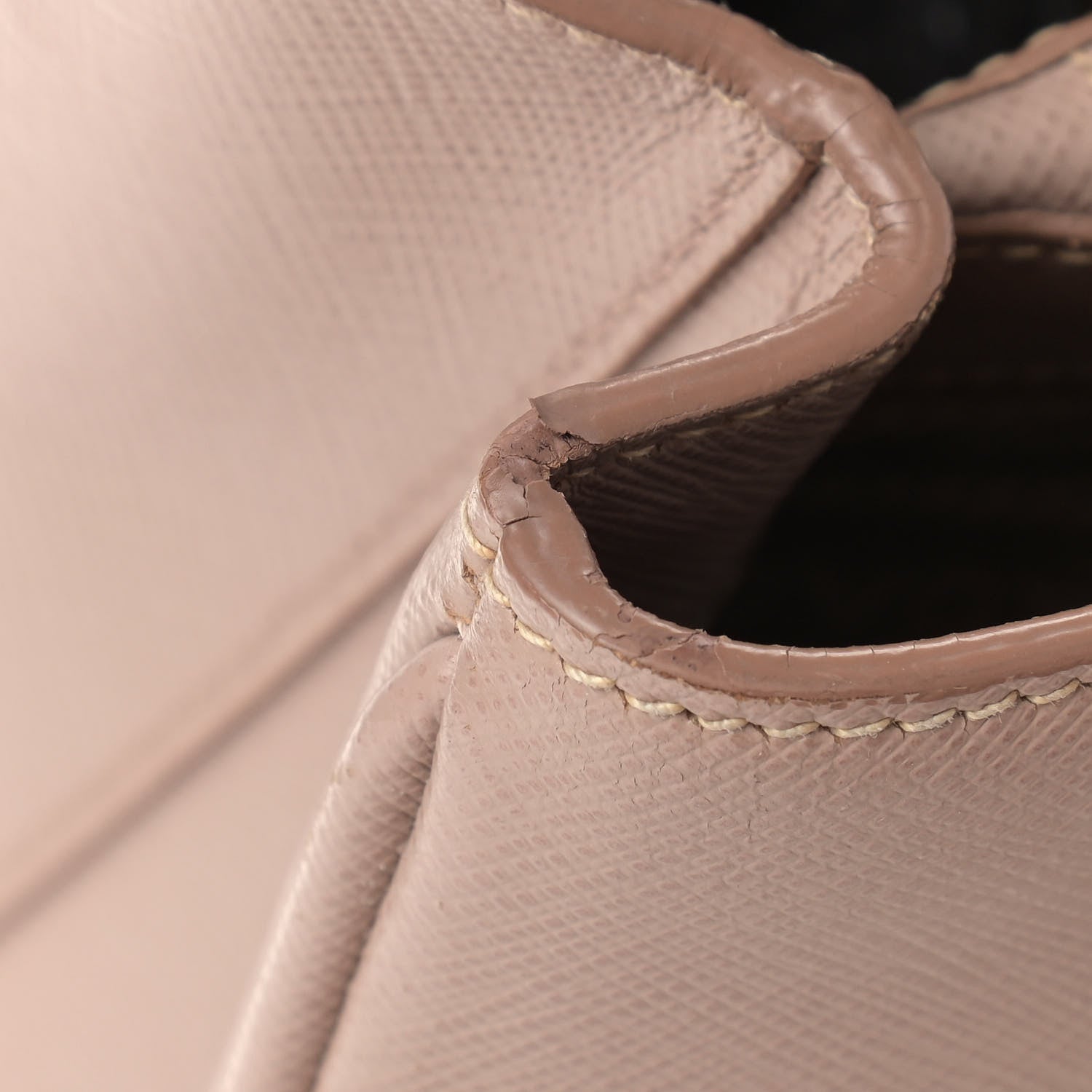 Prada Saffiano Lux Small Tote Cammeo 16 of 19