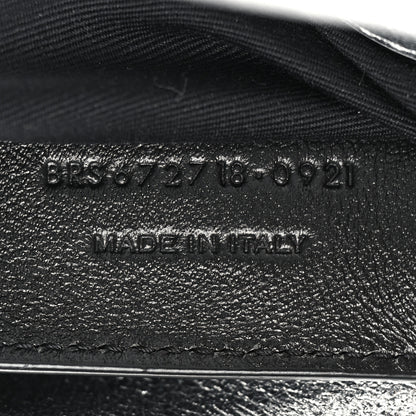 Saint Laurent Metallic Lambskin Quilted Double Flap Bag Silver 7 of 10
