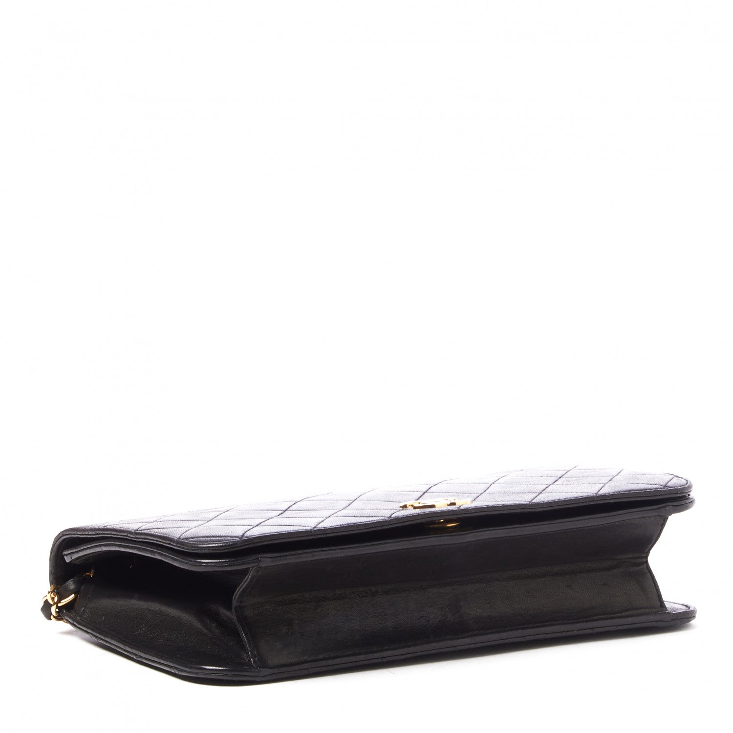 Chanel Lambskin Quilted Small Single Flap Black 3 of 9