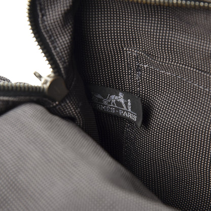 Hermes Canvas Herline Backpack Grey 7 of 9