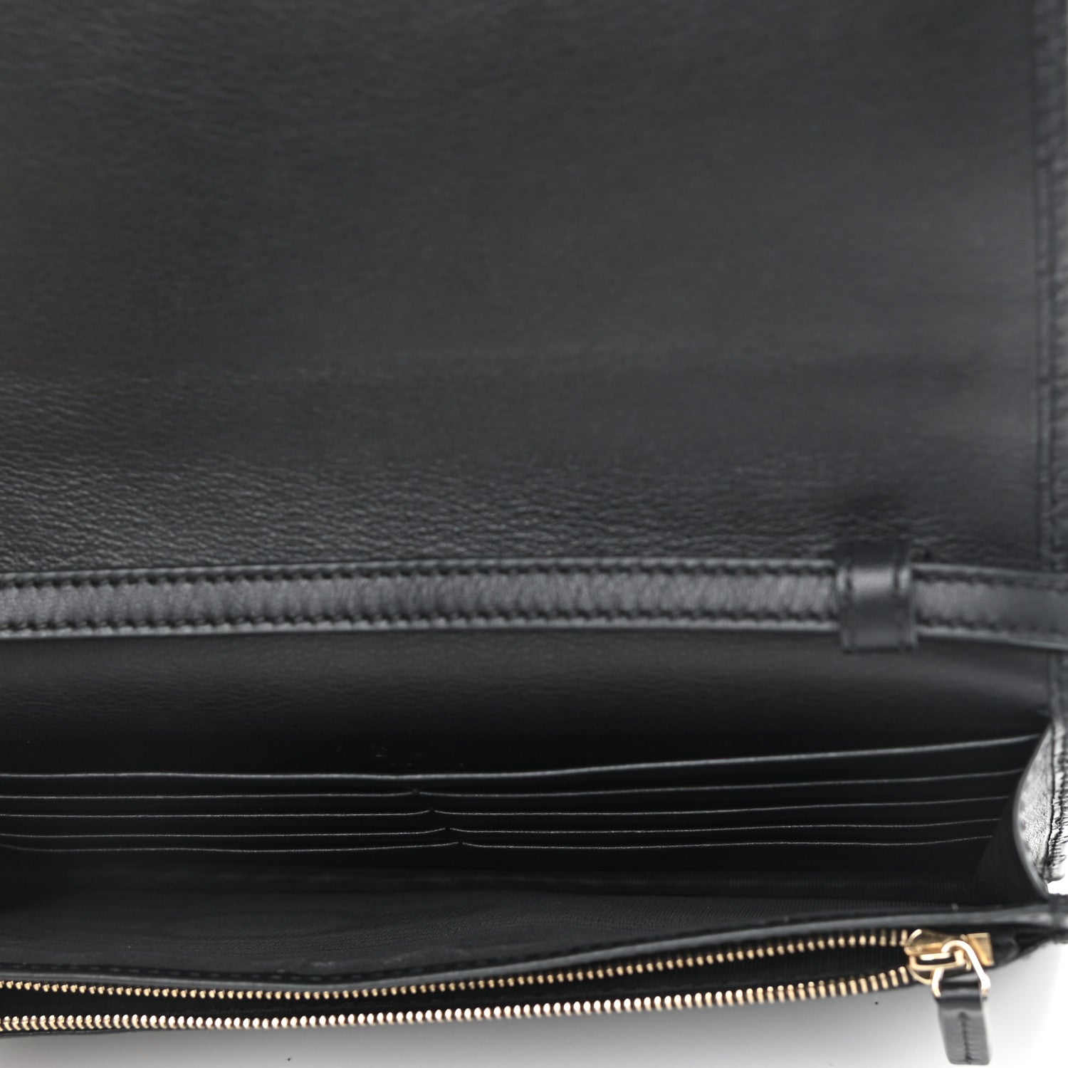 Gucci Microguccissima Crossbody Wallet Black 5 of 10