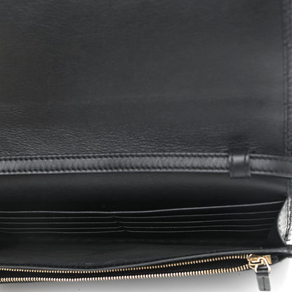Gucci Microguccissima Crossbody Wallet Black 5 of 10