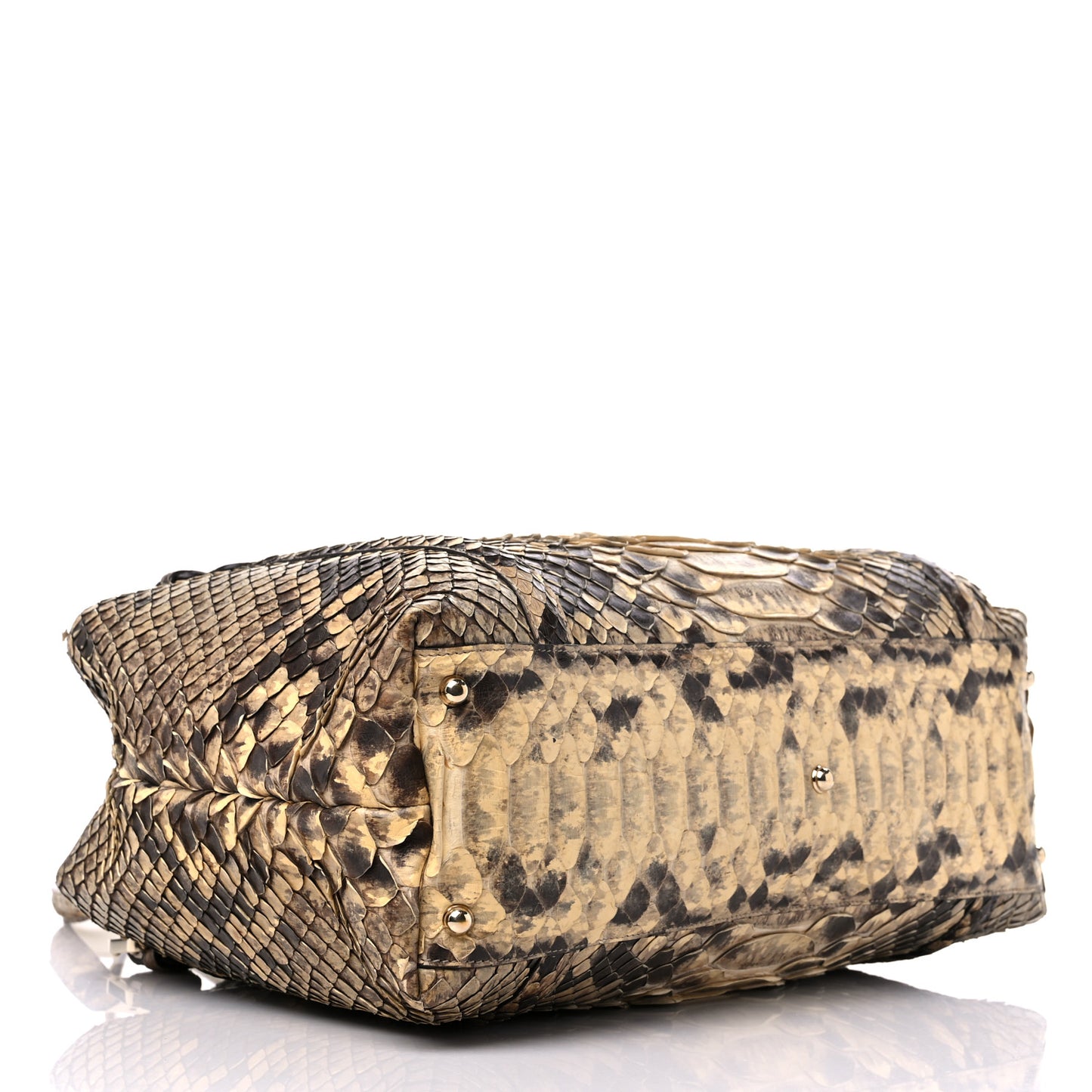 Snakeskin Medium Britt Tote