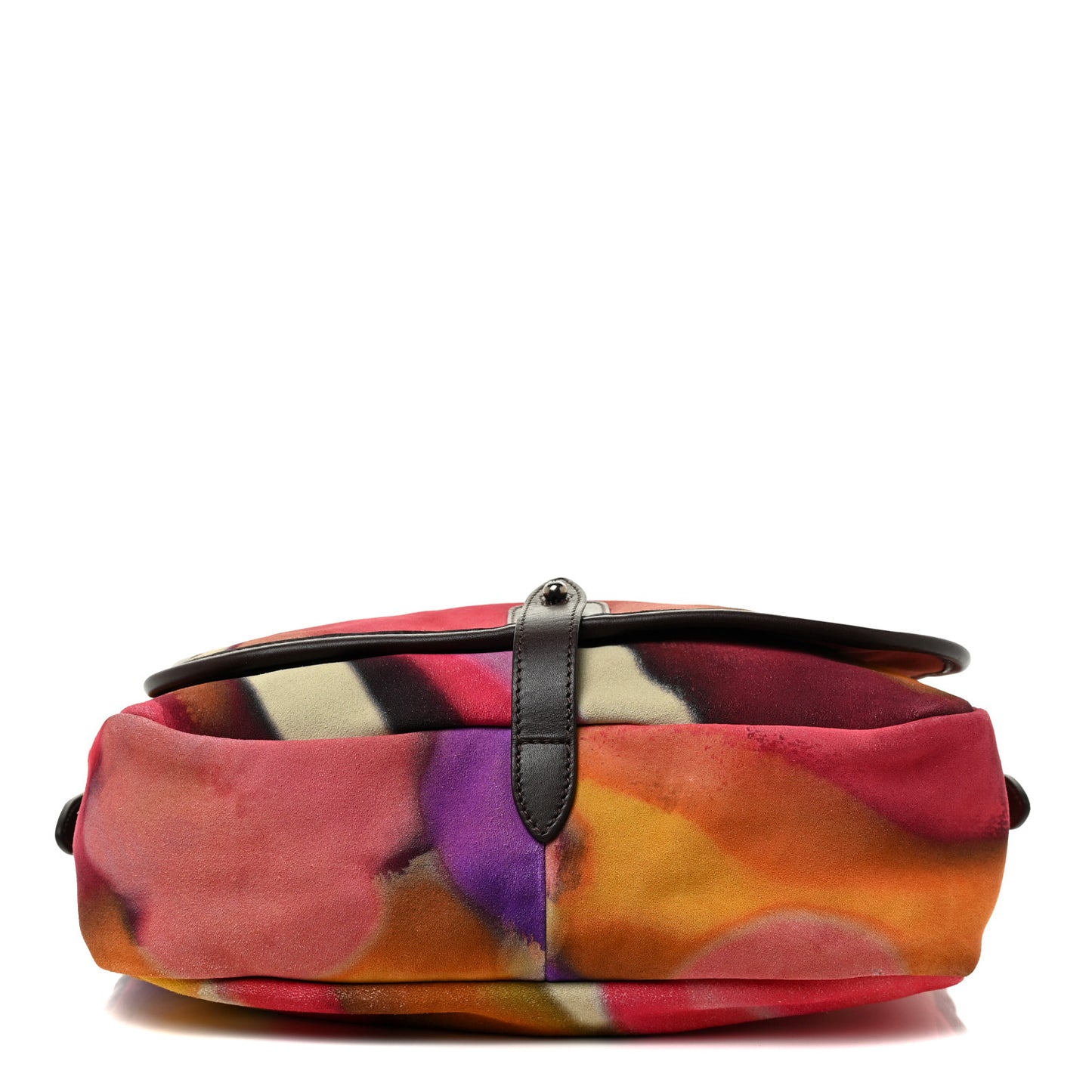 Printed Ultra Soft Lambskin Medium Flower Power Messenger