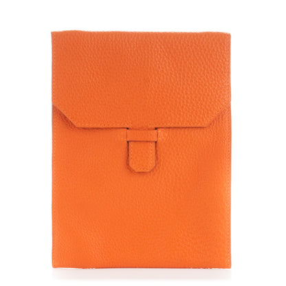 Hermes Togo Amelie Flat Pochette Orange 1 of 7